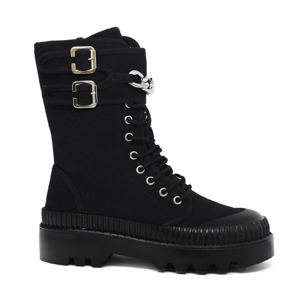 🖤 Military Canvas Boots 🖤 - Picture 5 of 9